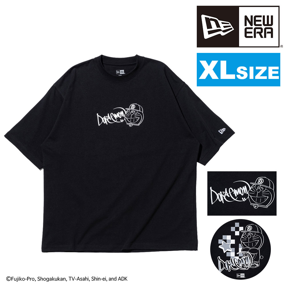 【2026年新作】 ニューエラ Tシャツ 半袖 ドラえもん コラボ 綿 NEW ERA オーバーサイズドコットンティー M L XL メンズ レディース キッズ 限定モデル 送料無料 誕生日プレゼント ギフト ラッピング無料 正規代理店 3.XLサイズ -14935368xl