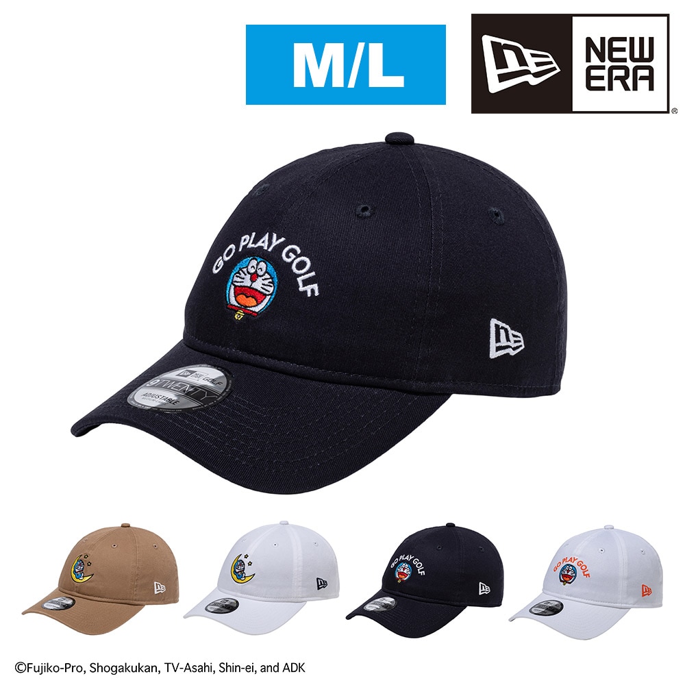 【2026年新作】 ニューエラ キャップ ドラえもん コラボ 限定 NEW ERA 9TWENTY 帽子 サイドパッチ 調節可能 ML メンズ レディース キッズ 誕生日プレゼント ギフト ラッピング無料 正規代理店 3.ネイビーGPG -14935403