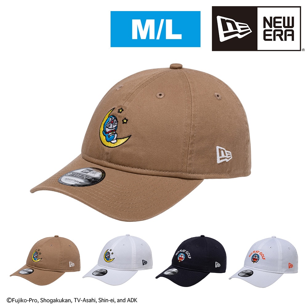 【2026年新作】 ニューエラ キャップ ドラえもん コラボ 限定 NEW ERA 9TWENTY 帽子 サイドパッチ 調節可能 ML メンズ レディース キッズ 誕生日プレゼント ギフト ラッピング無料 正規代理店 1.カーキ -14935449