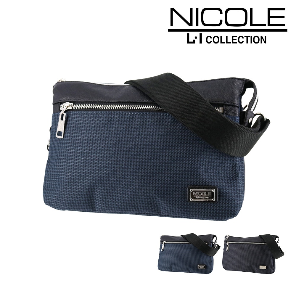 ニコル NICOLE ニューアーバン クラッチショルダー クラッチバッグ ショルダーバッグ nil227 2.ネイビー -60