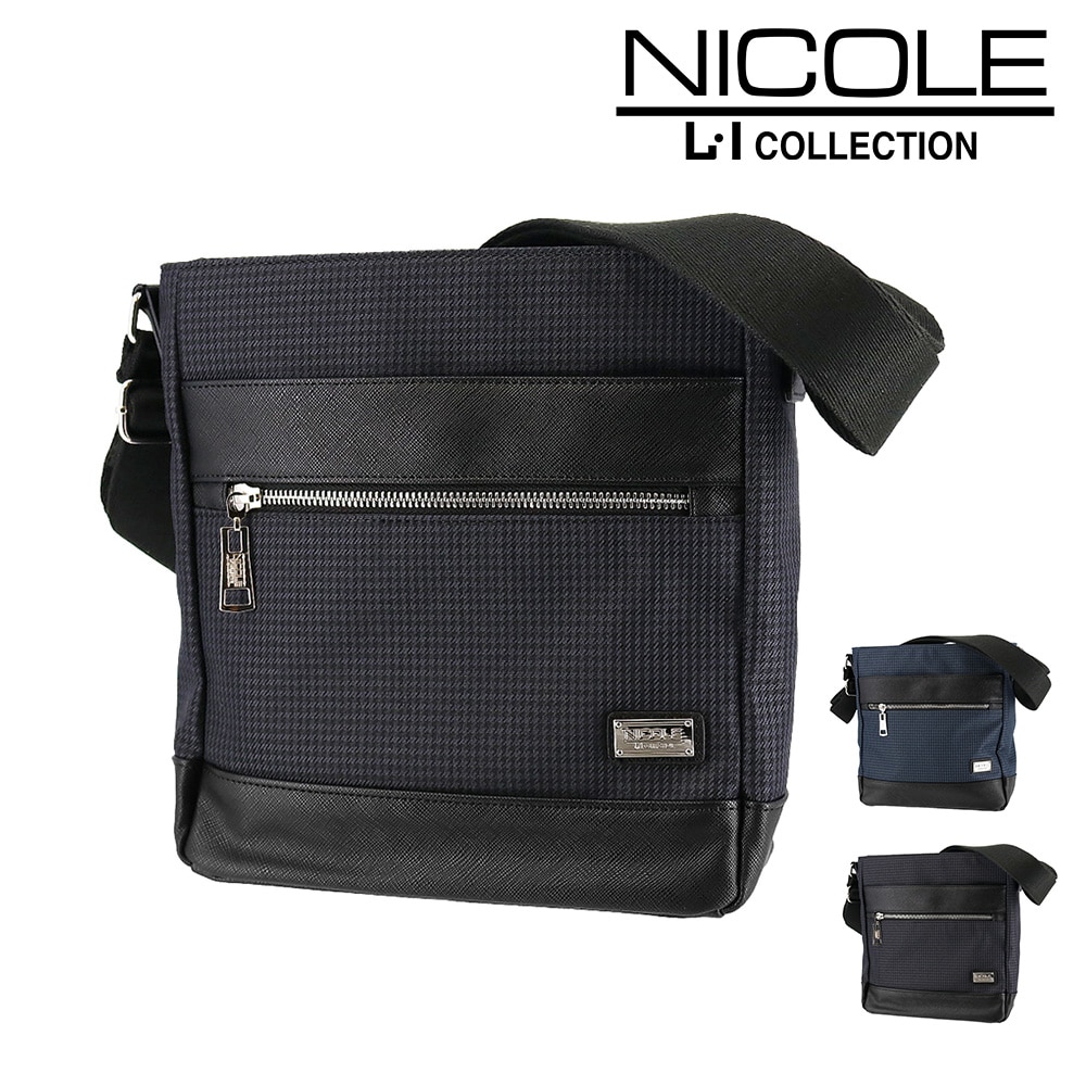 ニコル NICOLE ニューアーバン ショルダーバッグ nil234 1.ブラック -01