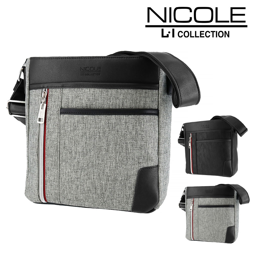 ニコル NICOLE オデッセイ ショルダーバッグ nil263 2.グレー -03