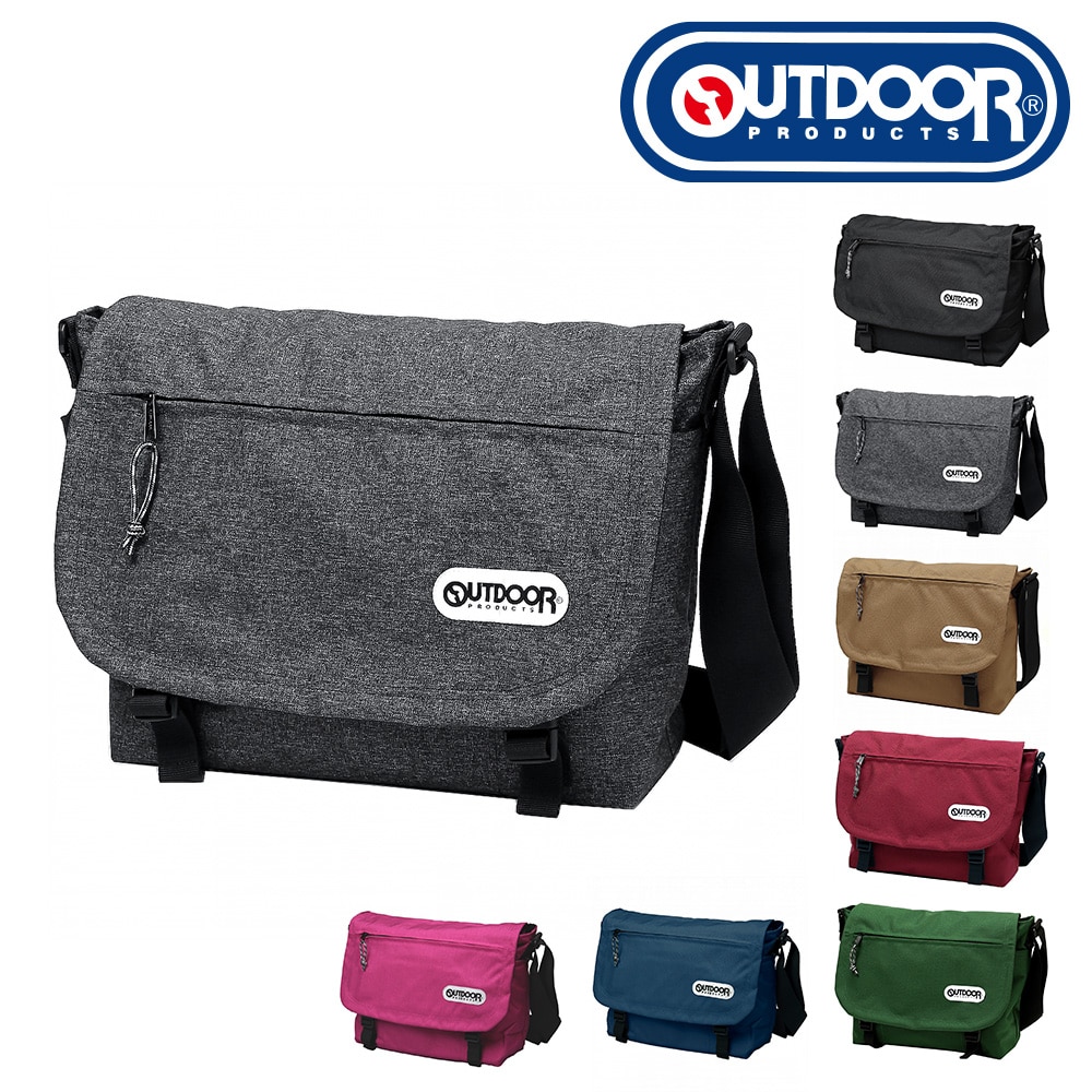 アウトドア プロダクツ OUTDOOR PRODUCTS フラップショルダーバッグ 62031 2.グレー 11x12