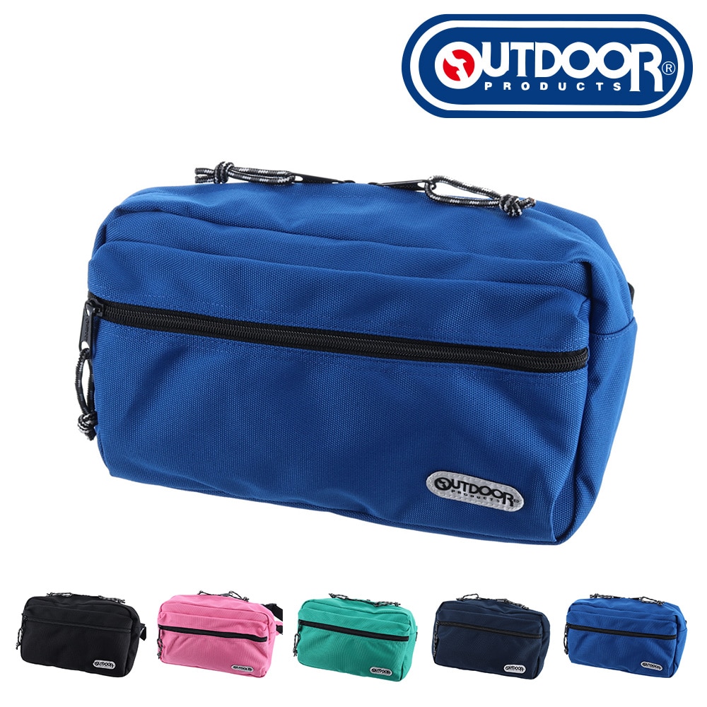 OUTDOOR PRODUCTS ミニショルダーバッグ 【コーデュラナイロン】 62319 69x69 5.ロイヤルブルー