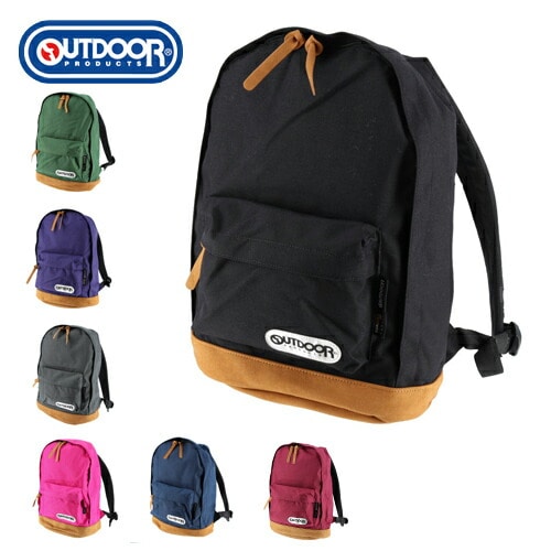 アウトドア OUTDOOR PRODUCTS デイパック 【スウェード】 62021 10x10 1.ブラック