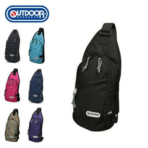 アウトドア OUTDOOR PRODUCTS ボディバッグ 62232 ブラック 10x10 1.ブラック