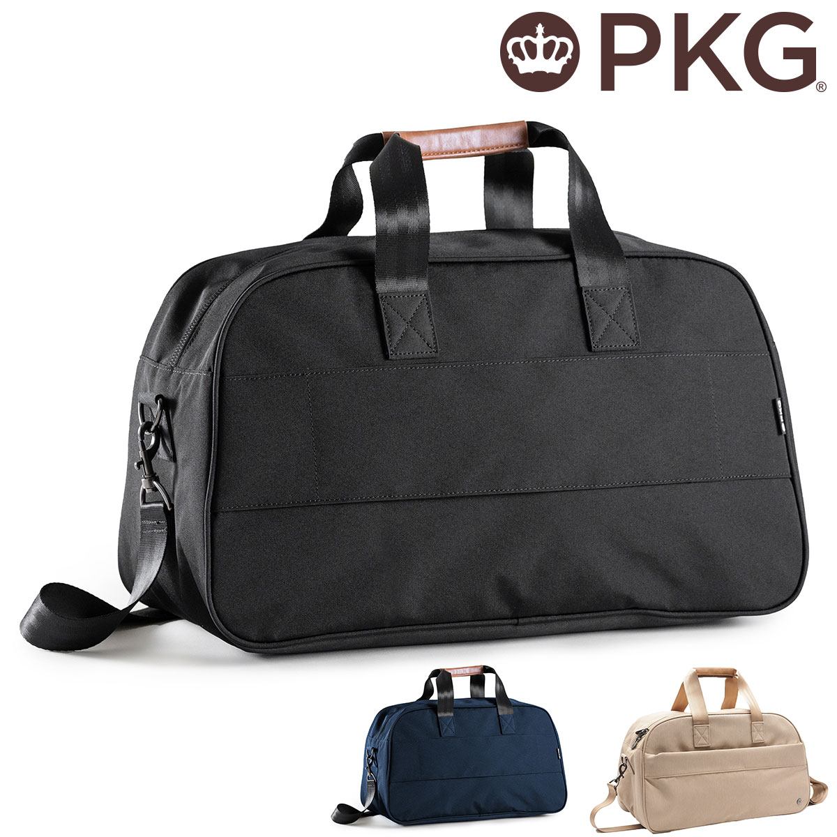 ピーケージー PKG 2WAYボストンバッグ ウェストマウント Westmount 26L 1.ブラック 10xbktn