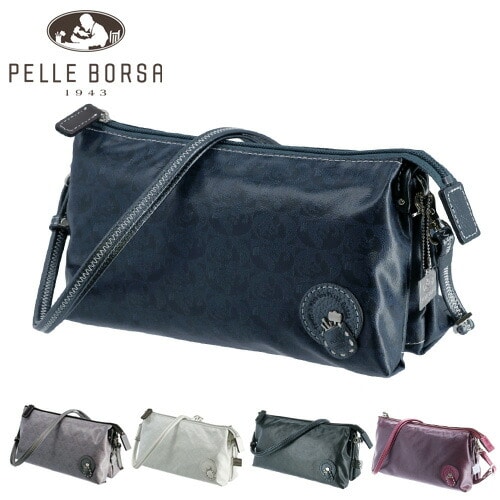 ペレボルサ PELLE BORSA 2wayミニショルダーバッグ 【アライブ】 204305 1.グレー