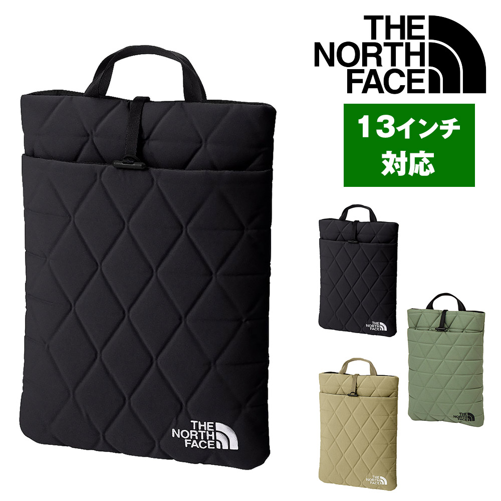 ノースフェイス バッグ PCケース パソコン ケース 13インチ インナーケース THE NORTH FACE ジオフェイス ピーシースリーブ13インチ A4 NM32354 メンズ レディース 送料無料 誕生日プレゼント ギフト 【正規代理店】 1.ブラック -99xnm32354k