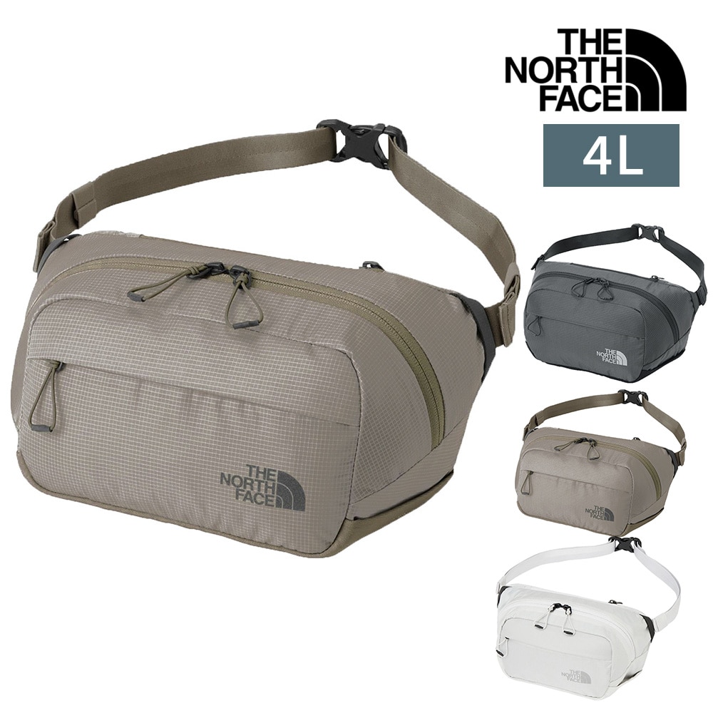 ノースフェイス バッグ ウエストバッグ ヒップバッグ ボディバッグ THE NORTH FACE ヘイジーウェストバッグ 4L NM82457 メンズ レディース キッズ 送料無料 誕生日プレゼント ギフト 【正規代理店】 2.フォールンロック -nm82457fr