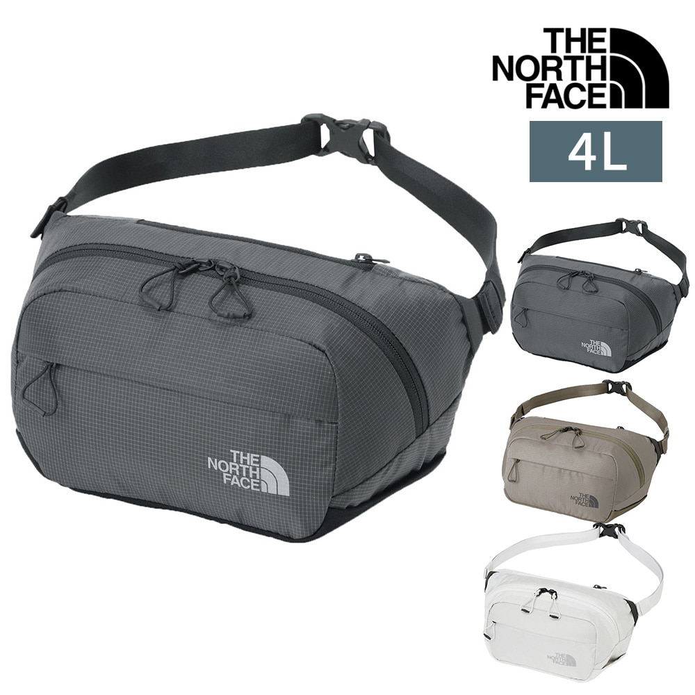 ノースフェイス バッグ ウエストバッグ ヒップバッグ ボディバッグ THE NORTH FACE ヘイジーウェストバッグ 4L NM82457 メンズ レディース キッズ 送料無料 誕生日プレゼント ギフト 【正規代理店】 1.グラファイトグレー -nm82457gg