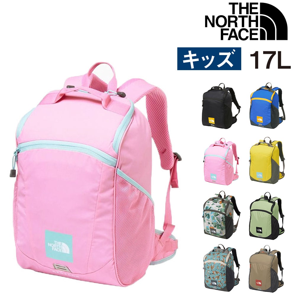 ノースフェイス バッグ リュックサック  デイパック バックパック THE NORTH FACE キッズパックス レクタング 17L A4 B4 NMJ72359 男の子 女の子 キッズ 送料無料 誕生日プレゼント ギフト ラッピング無料【正規代理店】 6.プリズムピンク -nmj72359pp