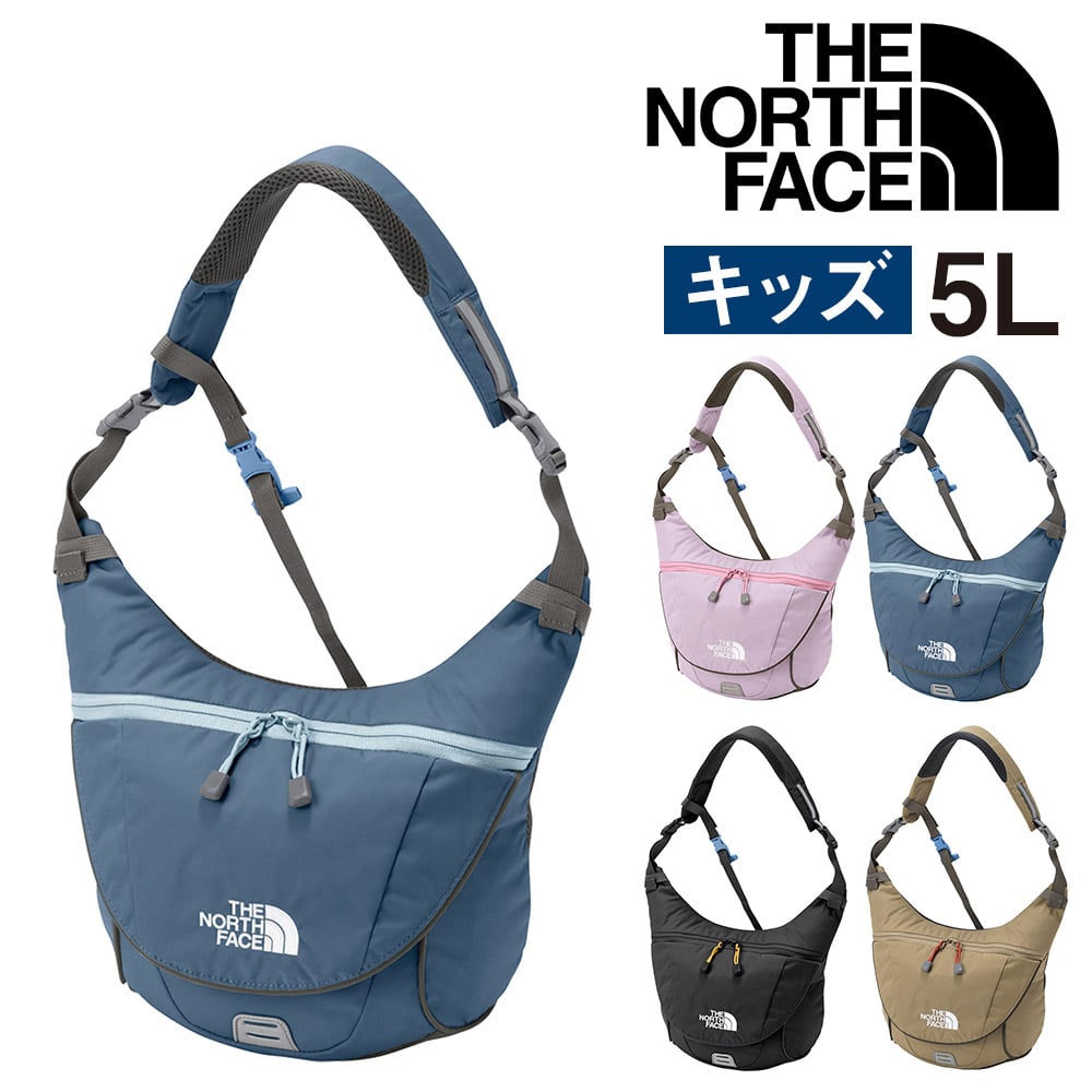 ノースフェイス バッグ ショルダーバッグ 斜めがけ 子ども用 軽量 ナイロン THE NORTH FACE キッズ イッピースリング 5L A5 NMJ72551 メンズ レディース キッズ 送料無料 誕生日プレゼント ギフト ラッピング無料【正規代理店】 3.マウンテンブルー -nmj72551ob