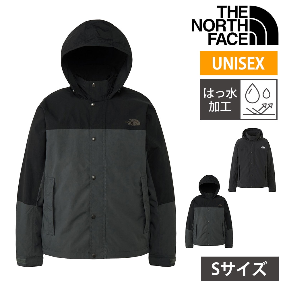 ノースフェイス ウェア アウター 上着 ジャケット 撥水 秋冬 新作 THE NORTH FACE ハイドレナウィンドジャケット Sサイズ NP22550 メンズ レディース 通勤 送料無料 プレゼント ラッピング無料 ブラックxアスファルトグレー(S) -np22550gk-s