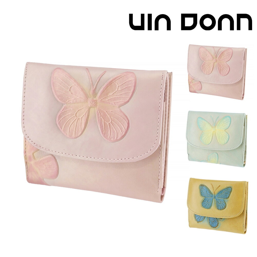 ドアン VIA DOAN ドルチェ 二つ折り財布 249 3.ピーチ -39x39