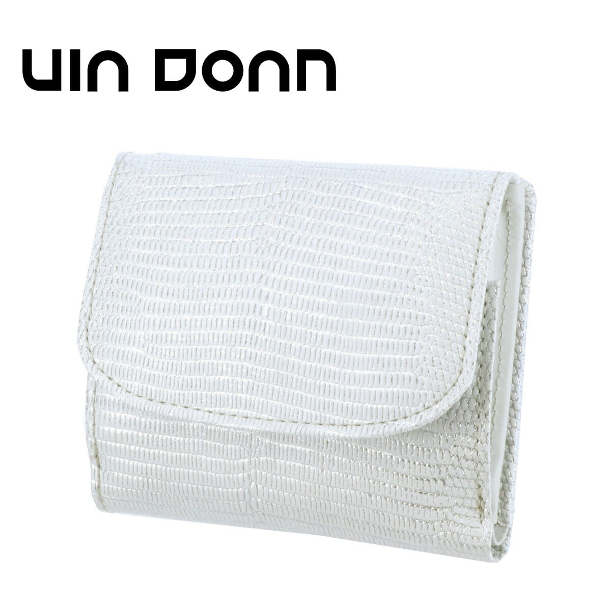 ヴィア ドアン VIA DOAN 二つ折り財布 LIZA リーザ 882 ホワイト 20x20 ホワイト