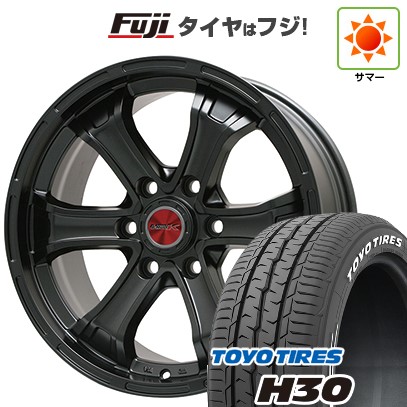 サマータイヤ ホイール4本セット 195/80R15インチ 6H139 トレジャーワン ワイルドポーター ジャスティス MB グッドイヤー ナスカー NASCAR ホワイトレター 新品ハイエース200系 夏タイヤ ホイール４本セット 195⁄80R15 107