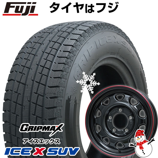 新品】ジムニー スタッドレスタイヤ ホイール4本セット 175/80R16 グリップマックス アイスX SUV BSW ブラックサイドウォール(限定)  レアマイスター LMG OFF-STYLE 16インチ(送料無料)(グロスブラック/レッドリム): フジコーポレーション｜ANA  Mall｜マイルが貯まる ...