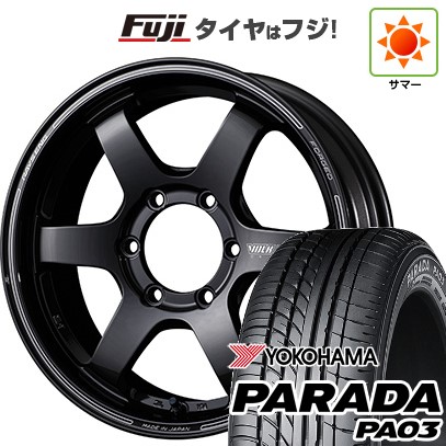 ハイエースTE37 YOKOHAMA PARADA PA03 17インチ