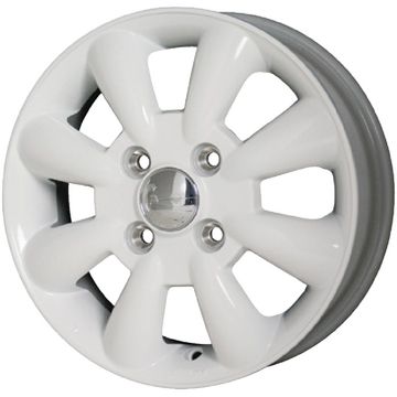 【新品 軽自動車】ソリオ スタッドレスタイヤ ホイール4本セット 165/70R14 ミシュラン エックスアイス スノー ホットスタッフ ララパーム  KC-8 14インチ ※コンパクトカー装着不可