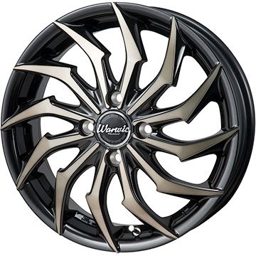 【新品 軽自動車】N-BOX タント スペーシア スタッドレスタイヤ ホイール4本セット 165/55R15 グリップマックス アイスX BSW  ブラックサイドウォール(限定2023年製) モンツァ ワーウィック ハーベル 15インチ