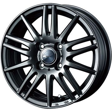 【新品 軽自動車】ソリオ スタッドレスタイヤ ホイール4本セット 165/70R14 ミシュラン エックスアイス スノー ウェッズ ザミック ティート  14インチ ※コンパクトカー装着不可