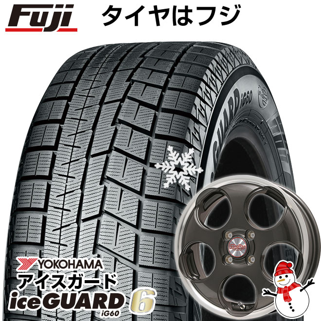 【新品 軽自動車】ソリオ スタッドレスタイヤ ホイール4本セット 165/70R14 ヨコハマ アイスガード シックスIG60 プレミックス マル  14インチ ※コンパクトカー装着不可