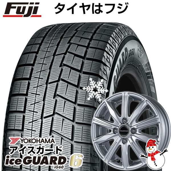 【新品 軽自動車】タフト ソリオ スタッドレスタイヤ ホイール4本セット 165/65R15 ヨコハマ アイスガード シックスIG60 ブリヂストン  バルミナ KR10 15インチ