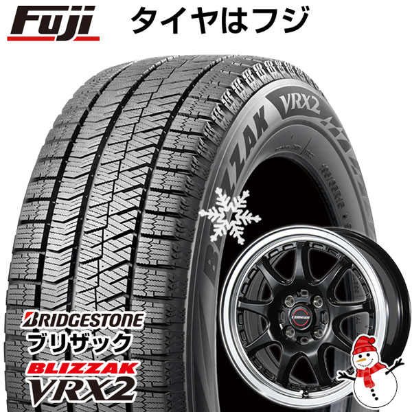 【新品 軽自動車】ソリオ スタッドレスタイヤ ホイール4本セット 165/70R14 ブリヂストン ブリザック VRX2 ブレスト ユーロマジック  タイプSC-9 14インチ ※コンパクトカー装着不可