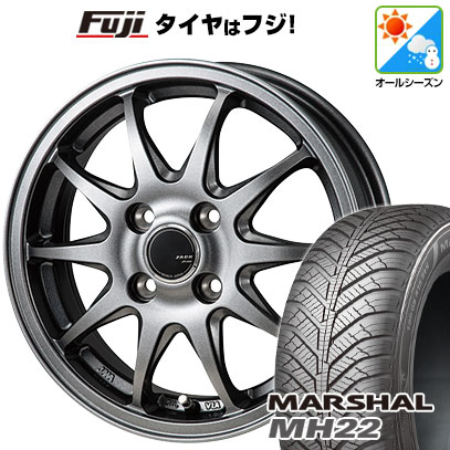 【新品 軽自動車】N-BOX タント スペーシア オールシーズンタイヤ ホイール4本セット 155/65R14 クムホ マーシャル MH22  オールシーズン(限定) モンツァ ZACK JP-202 14インチ