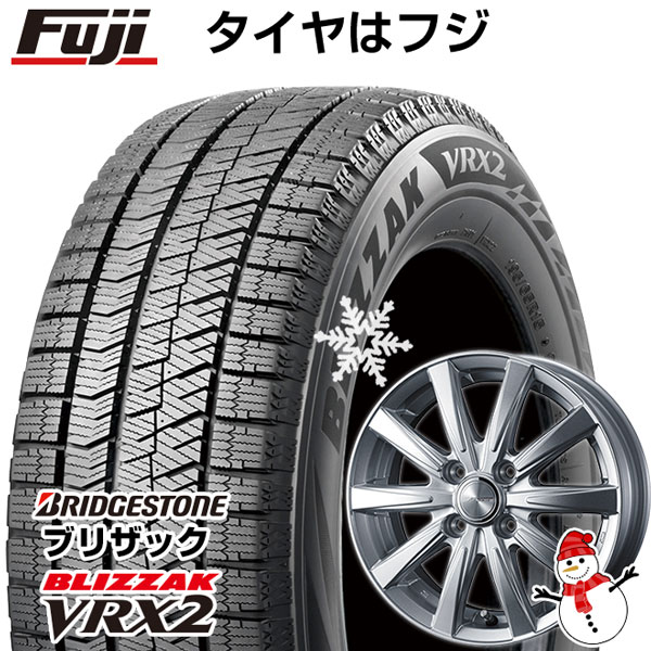 【新品 軽自動車】エブリイワゴン スタッドレスタイヤ ホイール4本セット 155/70R13 ブリヂストン ブリザック VRX2 ウェッズ ジョーカー  スピリッツ 13インチ