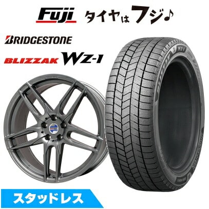 【新品】輸入車用 BMW X3（G45） スタッドレスタイヤ ホイール4本セット 245/50R19 ブリヂストン ブリザック WZ-1 ケレナーズスポーツ マインツ(マットチタニウム) 8J 19インチ(送料無料)