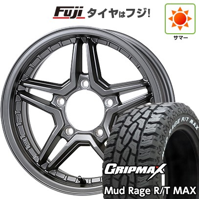 ジムニー 夏タイヤ ホイール4本セット 185/85R16 グリップマックス マッドレイジR/T MAX RWL(限定) ジャオス ヴィクトロン エクセルJX3 16インチ