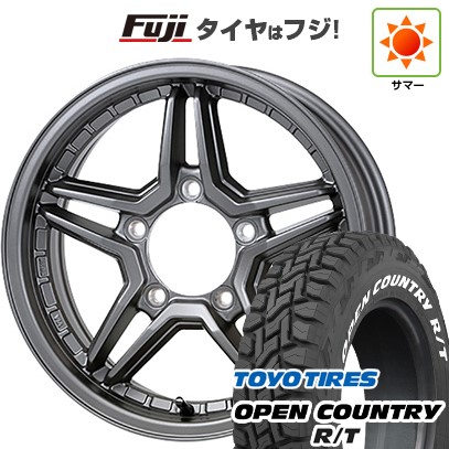 ジムニー 夏タイヤ ホイール4本セット 185/85R16 トーヨー オープンカントリー R/T RWL/RBL ジャオス ヴィクトロン エクセルJX3 16インチ