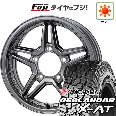 ジムニーシエラ/ジムニーノマド 夏タイヤ ホイール4本セット 215/70R16 ヨコハマ ジオランダー X-AT G016 ジャオス ヴィクトロン エクセルJX3 16インチ