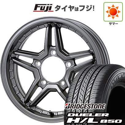 ジムニー 夏タイヤ ホイール4本セット 175/80R16 ブリヂストン デューラー H/L850 ジャオス ヴィクトロン エクセルJX3 16インチ