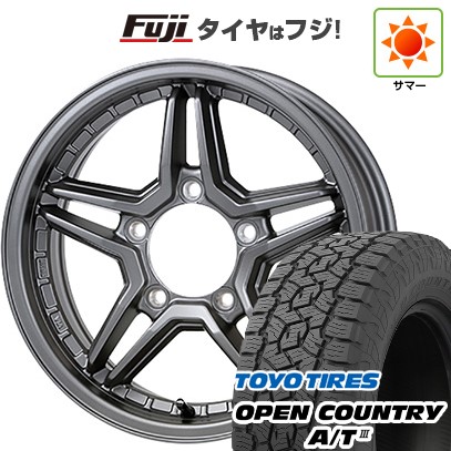 ジムニー 夏タイヤ ホイール4本セット 175/80R16 トーヨー オープンカントリー A/T III RBL ジャオス ヴィクトロン エクセルJX3 16インチ