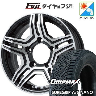 ジムニー オールシーズンタイヤ ホイール4本セット 175/80R16 グリップマックス シュアグリップ オールシーズン ナノ(限定) プレミックス グラバス-Jr 16インチ