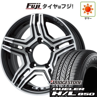 ジムニーシエラ/ジムニーノマド 夏タイヤ ホイール4本セット 215/70R16 ブリヂストン デューラー H/L850 プレミックス グラバス-Jr(ブラックポリッシュ) 16インチ