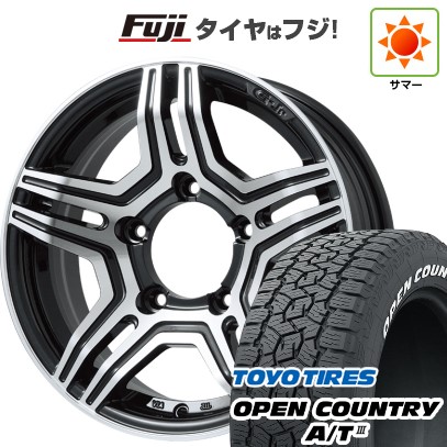 ジムニー 夏タイヤ ホイール4本セット 175/80R16 トーヨー オープンカントリー A/T III RBL プレミックス グラバス-Jr(ブラックポリッシュ) 16インチ