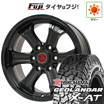 ランクル300 夏タイヤ ホイール4本セット 265/65R18 ヨコハマ ジオランダー X-AT G016 ビッグウエイ B-MUD K(マットブラック) トヨタ車専用 18インチ