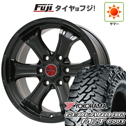 ランクル300 夏タイヤ ホイール4本セット 285/65R18 ヨコハマ ジオランダー M/T G003 ビッグウエイ B-MUD K(マットブラック) トヨタ車専用 18インチ