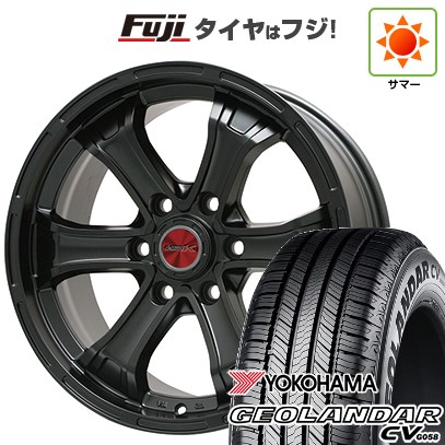 プラド/ハイラックス/トライトン 夏タイヤ ホイール4本セット 265/60R18 ヨコハマ ジオランダー CV G058 ビッグウエイ B-MUD K(マットブラック) トヨタ車専用 18インチ