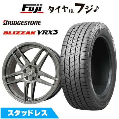 【新品】輸入車用 BMW X3(G45) スタッドレスタイヤ ホイール4本セット 245/50R19 ブリヂストン ブリザック VRX3 ケレナーズスポーツ マインツ(クロームハイパーブラック) 8J 19インチ(送料無料)