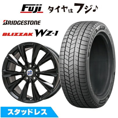 【新品】輸入車用 BMW X3（G45） スタッドレスタイヤ ホイール4本セット 245/50R19 ブリヂストン ブリザック WZ-1 ケレナーズスポーツ X-LINE(グロスブラック) 8J 19インチ(送料無料)