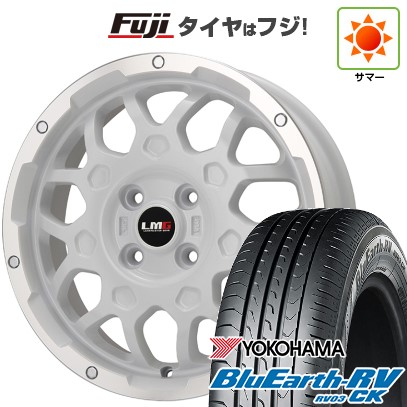 【パンク保証付き】【新品 軽自動車】N-BOX タント スペーシア 夏タイヤ ホイール4本セット 165/55R15 ヨコハマ ブルーアース RV-03CK レアマイスター LMG MS-9W 15インチ