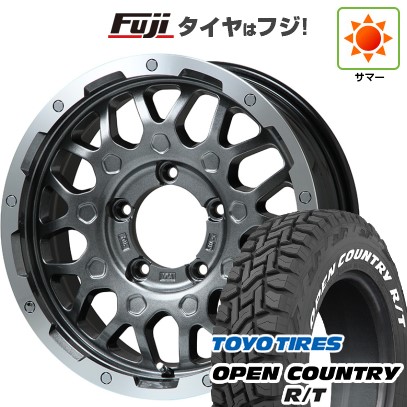 【新品】ジムニーシエラ 夏タイヤ ホイール4本セット 215/70R16 トーヨー オープンカントリー R/T RBL レアマイスター LMG MS-9W ガンメタリムポリッシュ 16インチ