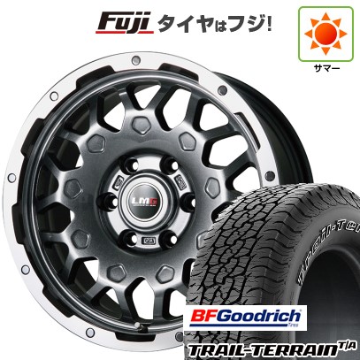 プラド/ハイラックス/トライトン(GSR) 夏タイヤ ホイール4本セット 265/65R17 BFグッドリッチ トレールテレーンT/A ORWL レアマイスター LMG MS-9W ガンメタリムポリッシュ 17インチ