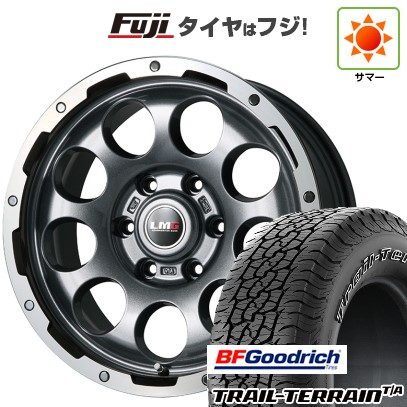 プラド/ハイラックス/トライトン(GSR) 夏タイヤ ホイール4本セット 265/65R17 BFグッドリッチ トレールテレーンT/A ORWL レアマイスター LMG CS-9 ガンメタリムポリッシュ 17インチ