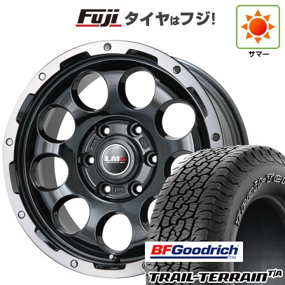 プラド/ハイラックス/トライトン(GSR) 夏タイヤ ホイール4本セット 265/65R17 BFグッドリッチ トレールテレーンT/A ORWL レアマイスター LMG CS-9 ブラック/ブラッククリアリム 17インチ
